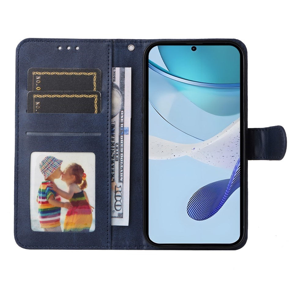 EIDERWOOD - Realme 14X (5G) / C75 Kunstlæder Flip Cover m. Strop - Blå