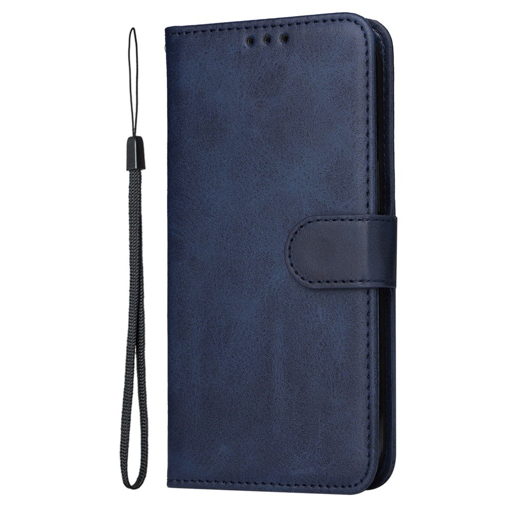 EIDERWOOD - Realme 14X (5G) / C75 Kunstlæder Flip Cover m. Strop - Blå