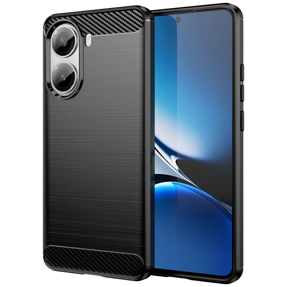 EIDERWOOD Xiaomi Poco X7 Pro Brushed Carbon Mobil Cover - Sort