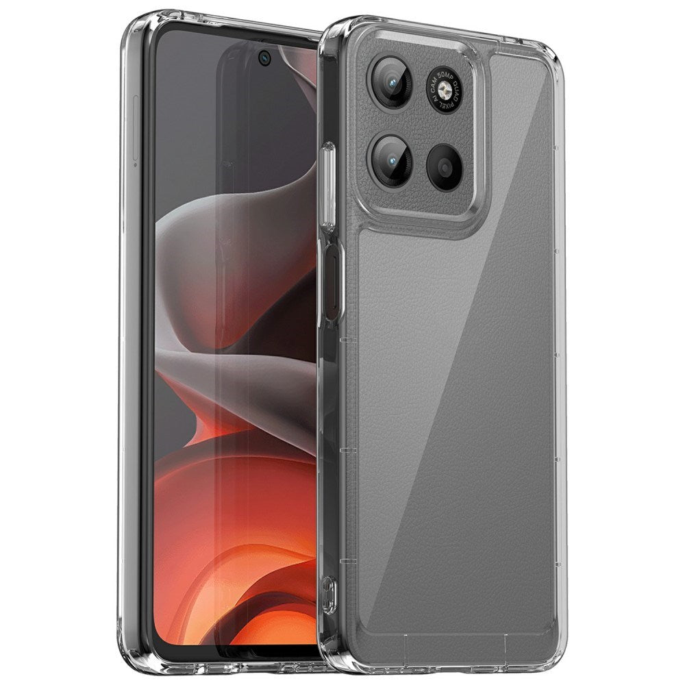 EIDERWOOD Motorola Moto G15 / G05 / E15 Hybrid Plastik Mobil Cover - Gennemsigtig