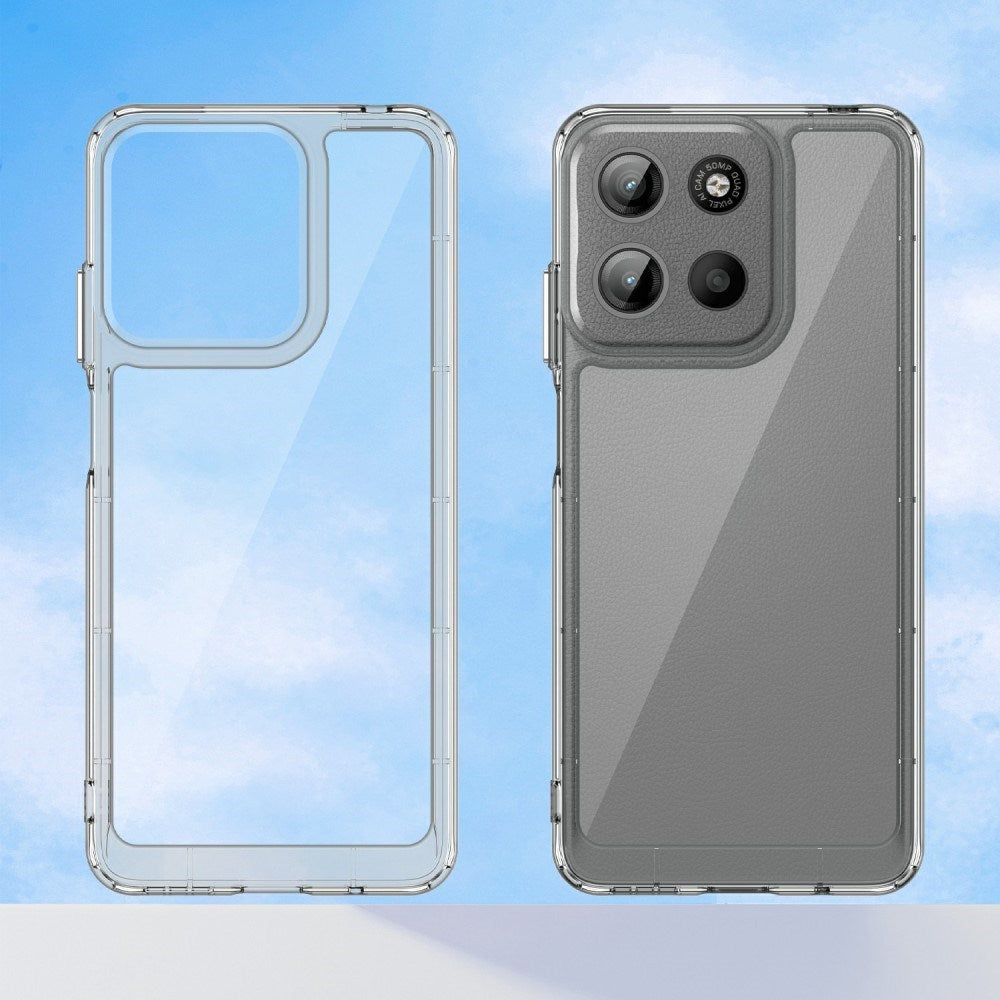 EIDERWOOD Motorola Moto G15 / G05 / E15 Hybrid Plastik Mobil Cover - Gennemsigtig