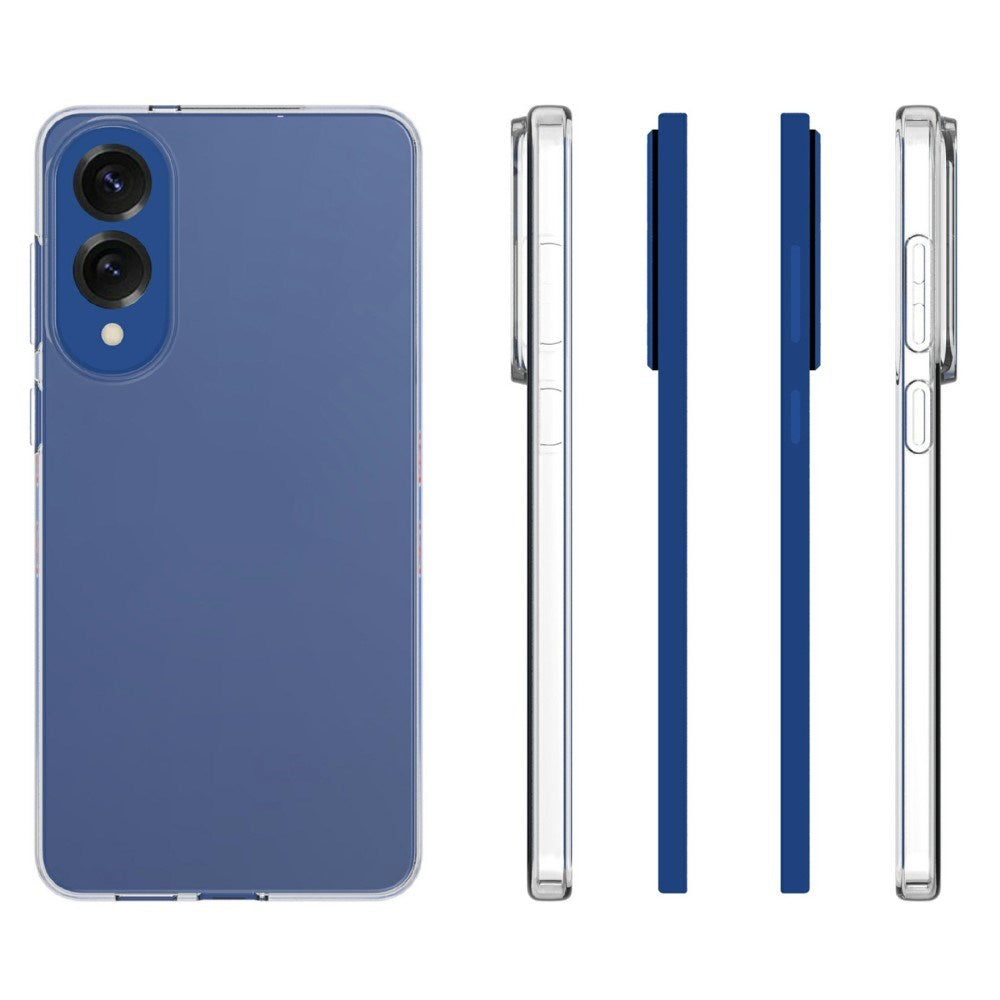 EIDERWOOD - Samsung Galaxy S25 Edge - Fleksibelt Plastik Cover - Gennemsigtig