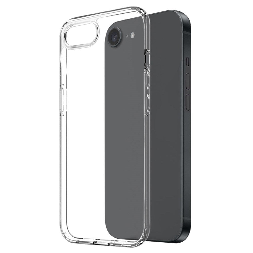iPhone 17e / 16e NORTHJO 360° Protection Set inkl. Cover & Skærmbeskyttelse & Kameralinsebeskyttelse - Gennemsigtig