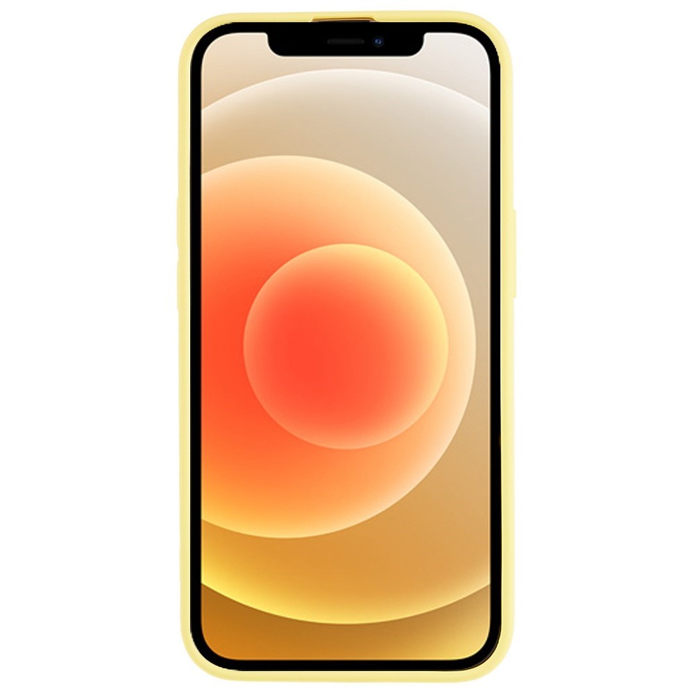 EIDERWOOD iPhone 12 Mini Fleksibelt Plast Mobil Cover - Gul