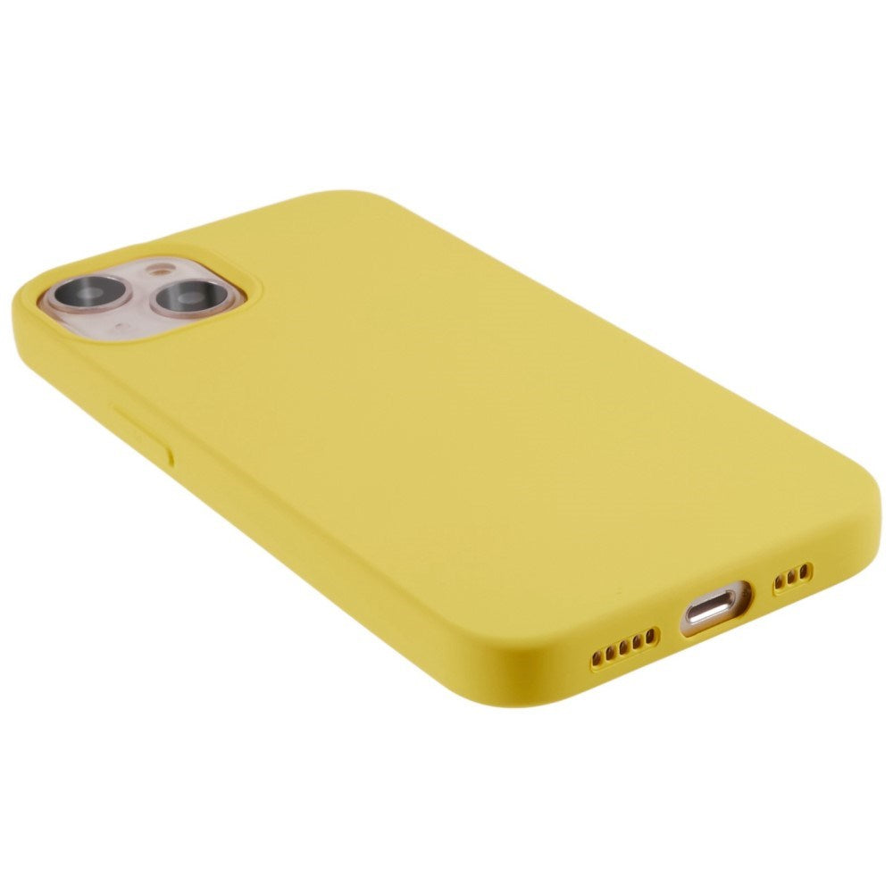EIDERWOOD iPhone 12 Mini Fleksibelt Plast Mobil Cover - Gul