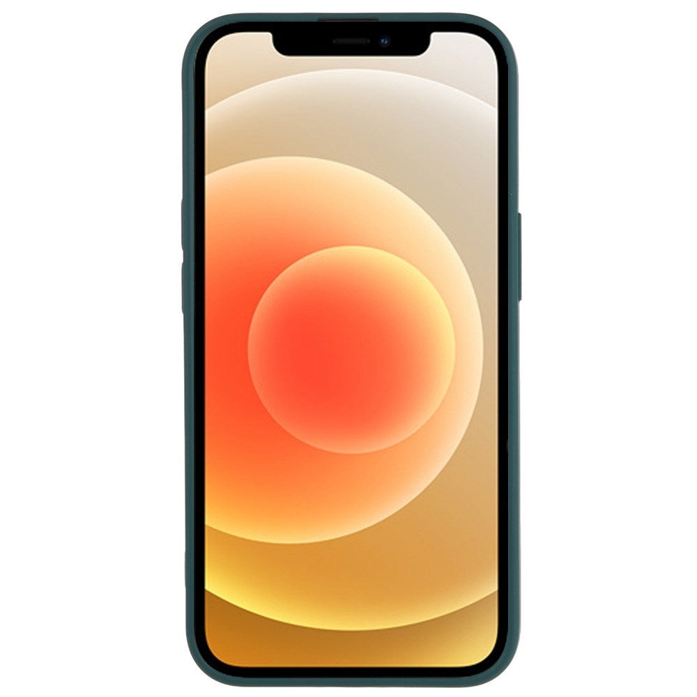 EIDERWOOD iPhone 12 Mini Fleksibelt Plast Mobil Cover - Mørkegrøn