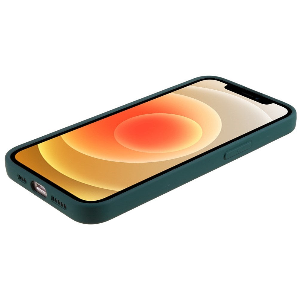 EIDERWOOD iPhone 12 Mini Fleksibelt Plast Mobil Cover - Mørkegrøn