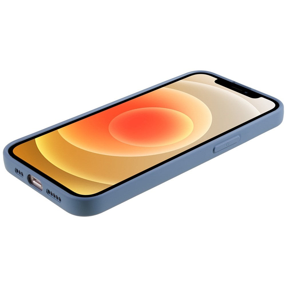EIDERWOOD iPhone 12 Mini Fleksibelt Plast Mobil Cover - Lyseblå