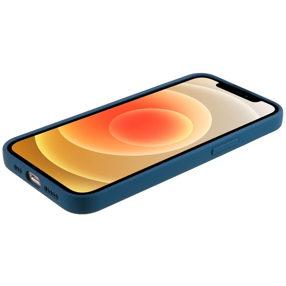 EIDERWOOD iPhone 12 Mini Fleksibelt Plast Mobil Cover - Mørkeblå