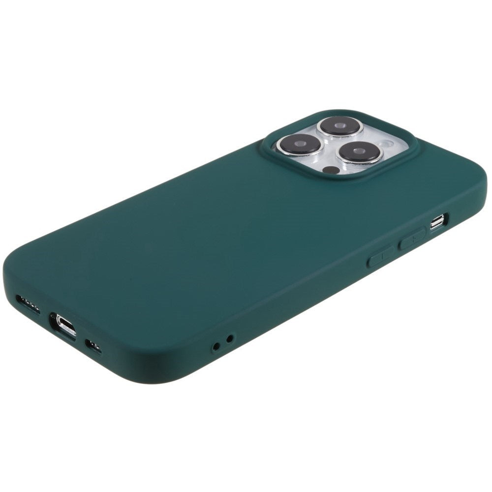 EIDERWOOD iPhone 14 Pro Max Fleksibelt Plast Mobil Cover - Mørkegrøn