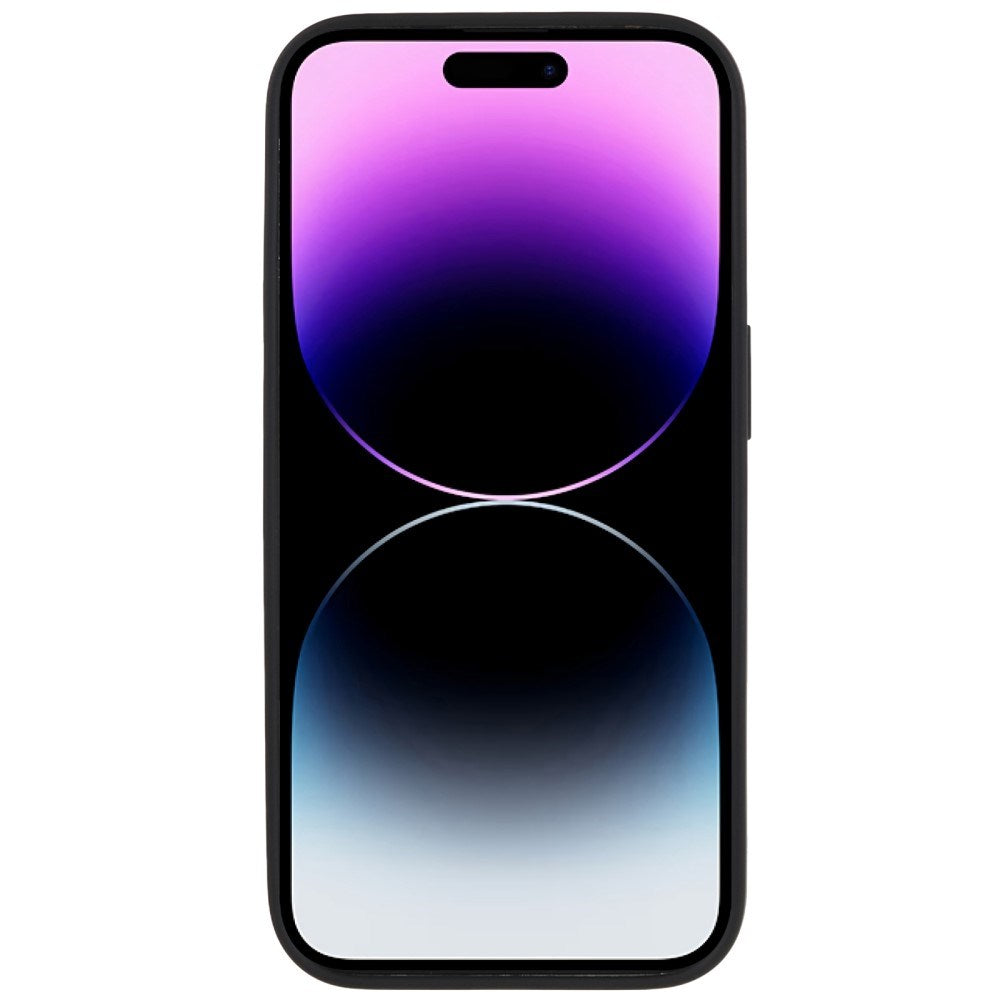 EIDERWOOD iPhone 14 Pro Max Fleksibelt Plast Mobil Cover - Sort