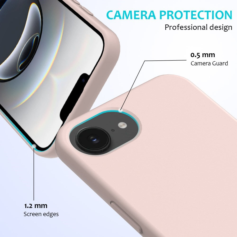 EIDERWOOD iPhone 17e / 16e Silikone Cover - Lyserød