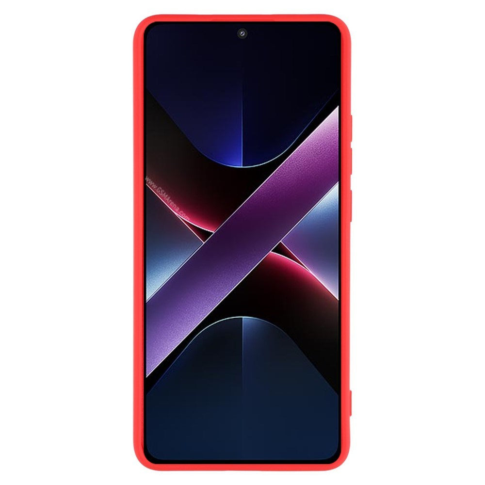 EIDERWOOD Xiaomi Poco X7 Pro Foret Fleksibelt Plast Mobil Cover - Rød