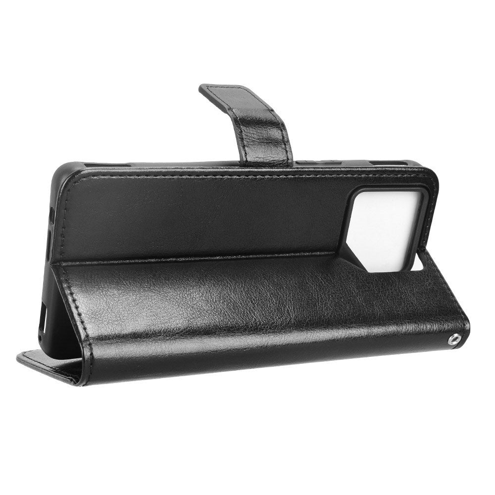 EIDERWOOD - Asus ROG Phone 9 (5G) / 9 Pro (5G) - Kunstlæder Flip Cover m. Kortholder & Ståfunktion - Sort