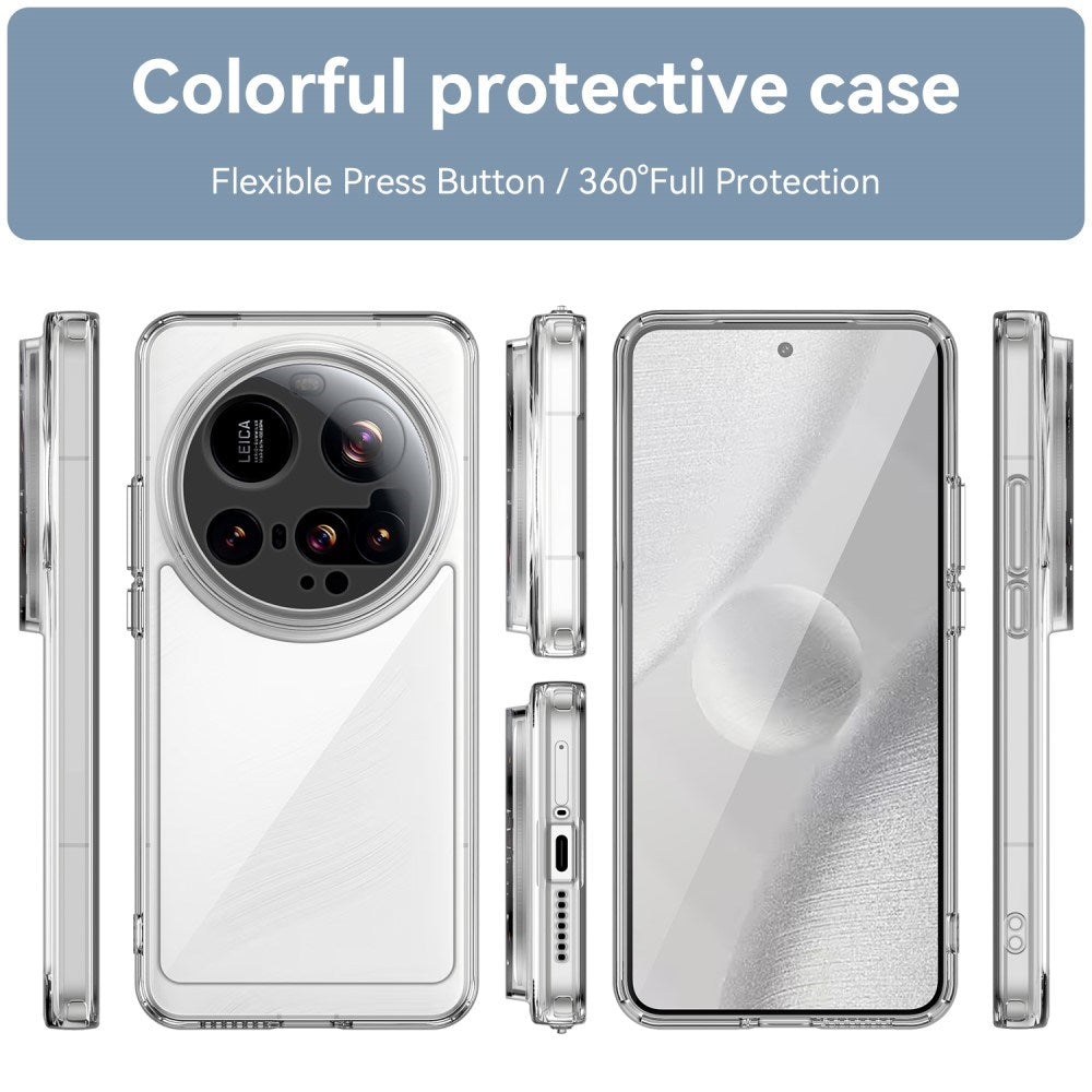 EIDERWOOD - Xiaomi 15 Ultra - Hybrid Plastik Cover - Gennemsigtig