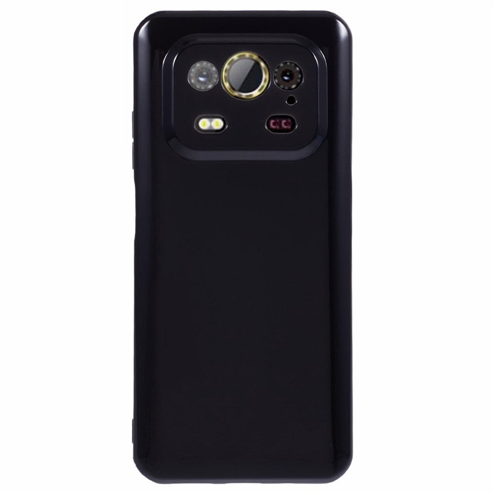 Ulefone Armor 25T Pro - EIDERWOOD Fleksibelt Plast Cover - Sort