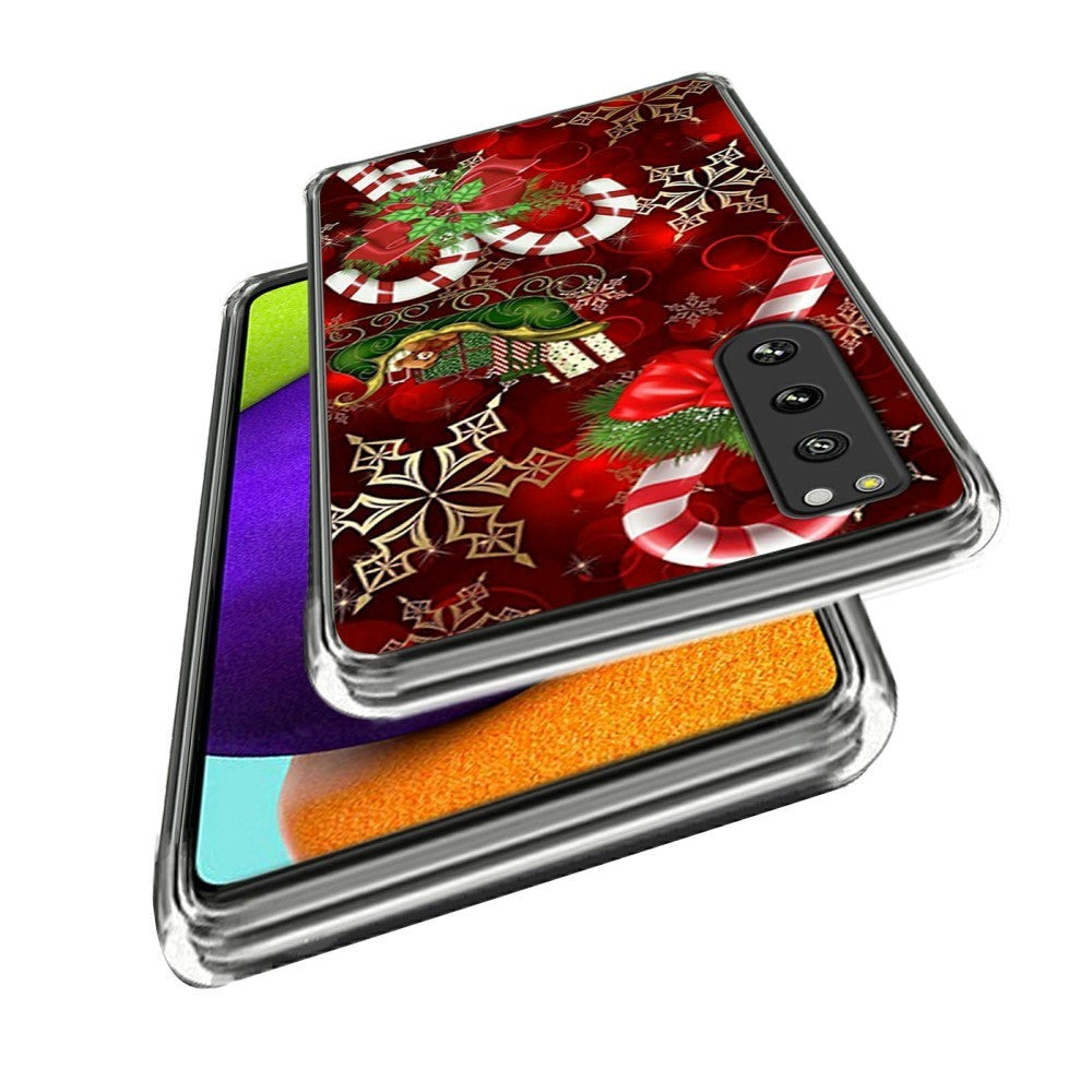 Sony Xperia 5 IV TPU Plast Mobil Julecover - Julestokke