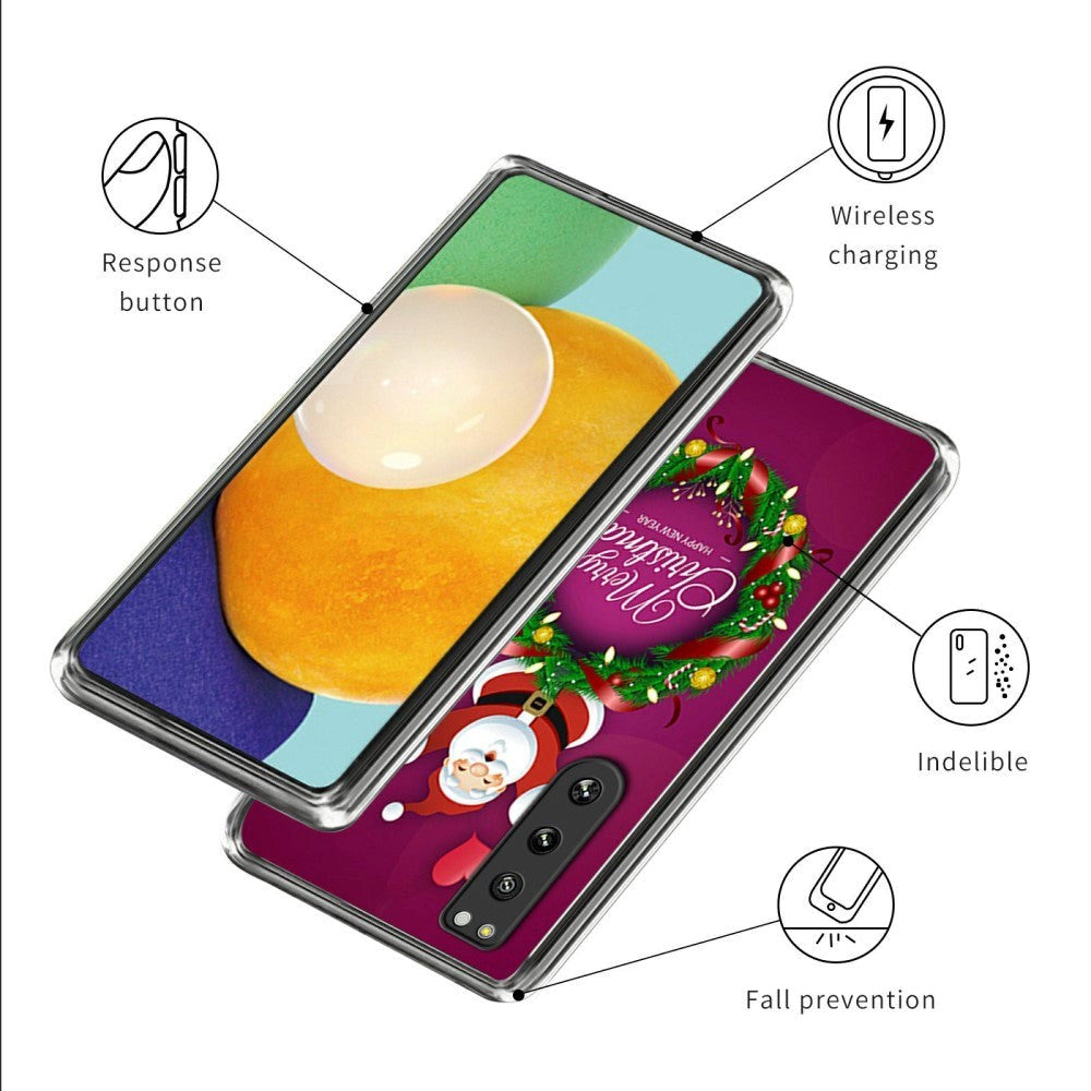 Sony Xperia 5 IV TPU Plast Mobil Julecover - Julemand