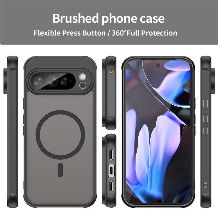 Google Pixel 10 Pro XL - EIDERWOOD Hybrid Plastik Cover - MagSafe Kompatibel - Sort