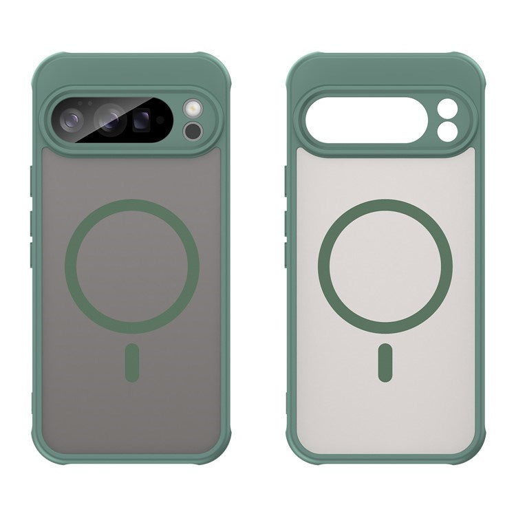 Google Pixel 10 Pro XL - EIDERWOOD Hybrid Plastik Cover - MagSafe Kompatibel - Grøn