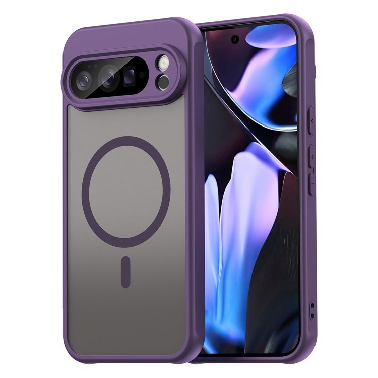 Google Pixel 10 Pro XL - EIDERWOOD Hybrid Plastik Cover - MagSafe Kompatibel - Lilla
