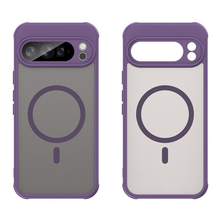 Google Pixel 10 Pro XL - EIDERWOOD Hybrid Plastik Cover - MagSafe Kompatibel - Lilla