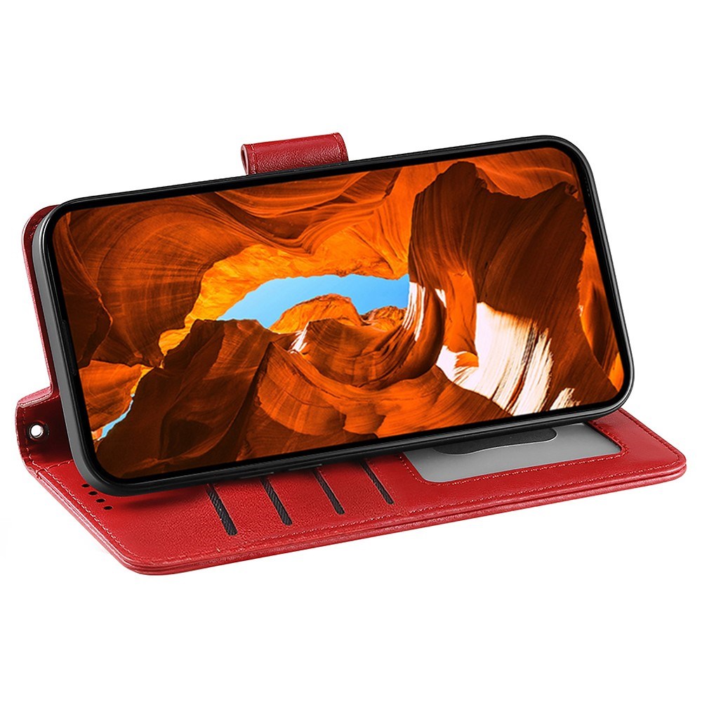 EIDERWOOD - Vegansk Læder Flip Cover - Xiaomi 15 Ultra - Rød