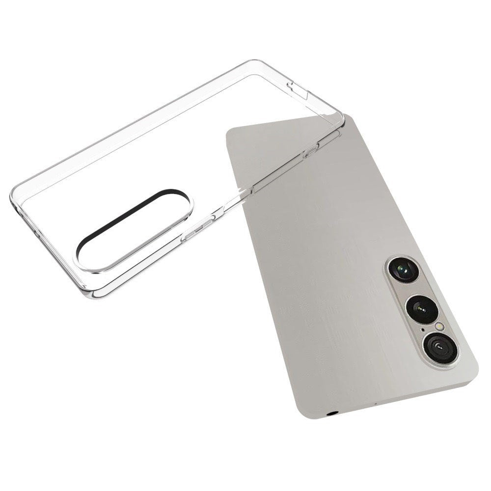 Sony Xperia 1 VII - EIDERWOOD Fleksibelt Plastik Bagside Cover - Gennemsigtig