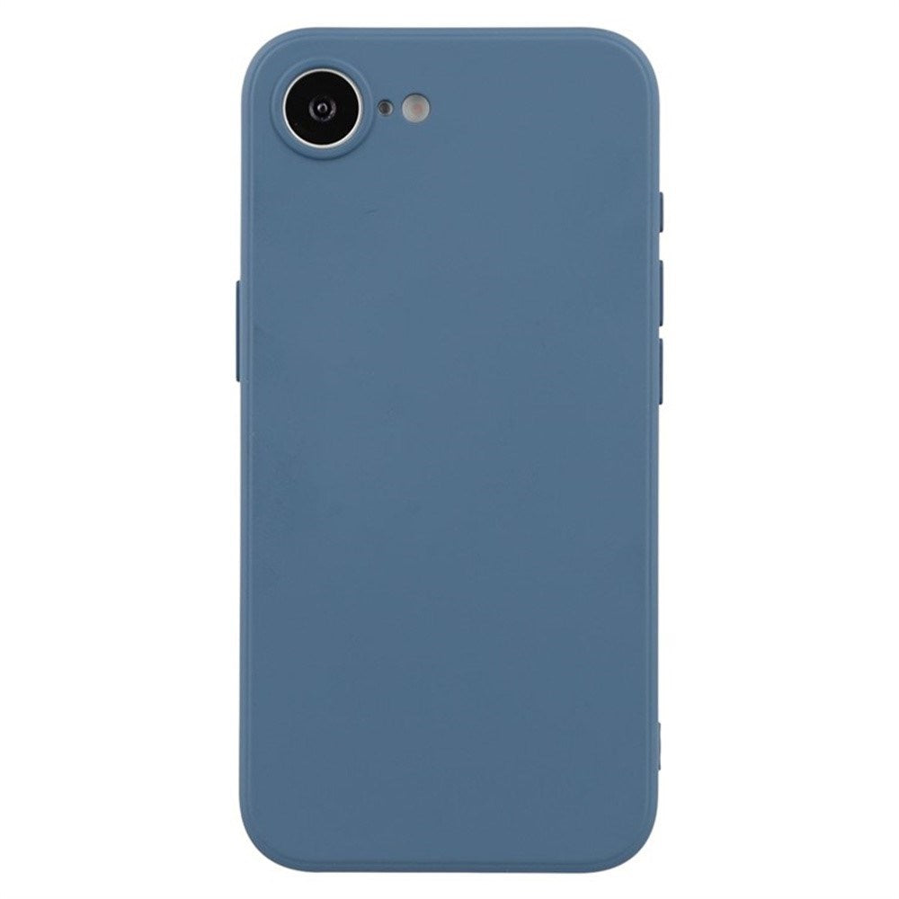 iPhone 17e / 16e Beskyttelsessæt m. Fleksibelt Plast Mobil Cover & Skærmbeskyttelse - Blå
