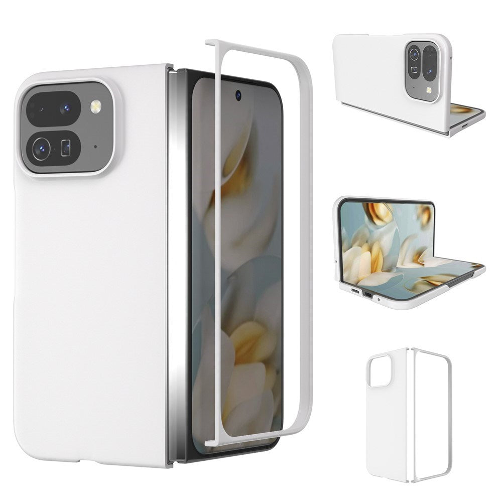 EIDERWOOD Google Pixel 10 Pro Fold Mat Hårdt Plastik Mobil Cover - Hvid