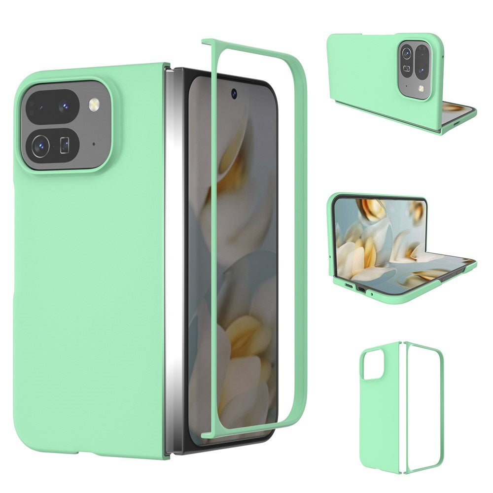 EIDERWOOD Google Pixel 10 Pro Fold Mat Hårdt Plastik Mobil Cover - Lysegrøn