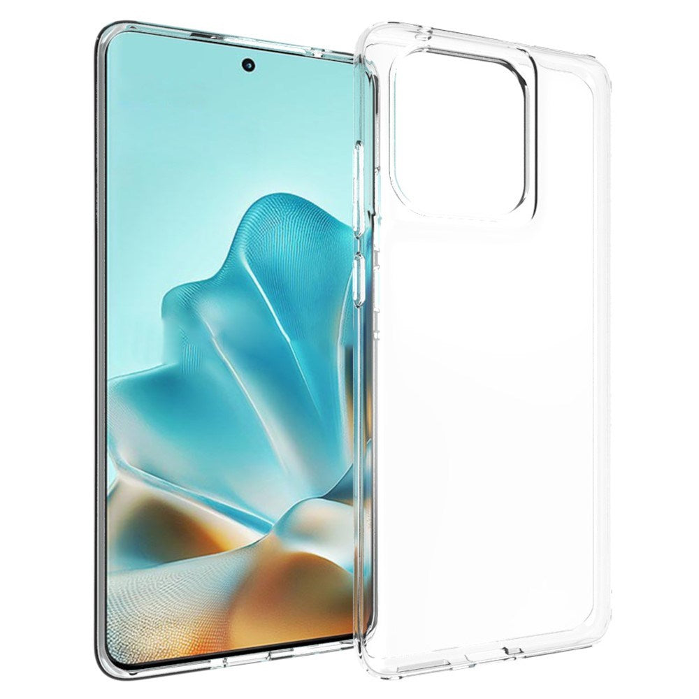 Motorola Edge 60 Fusion - EIDERWOOD Fleksibelt Plastik Cover - Gennemsigtig