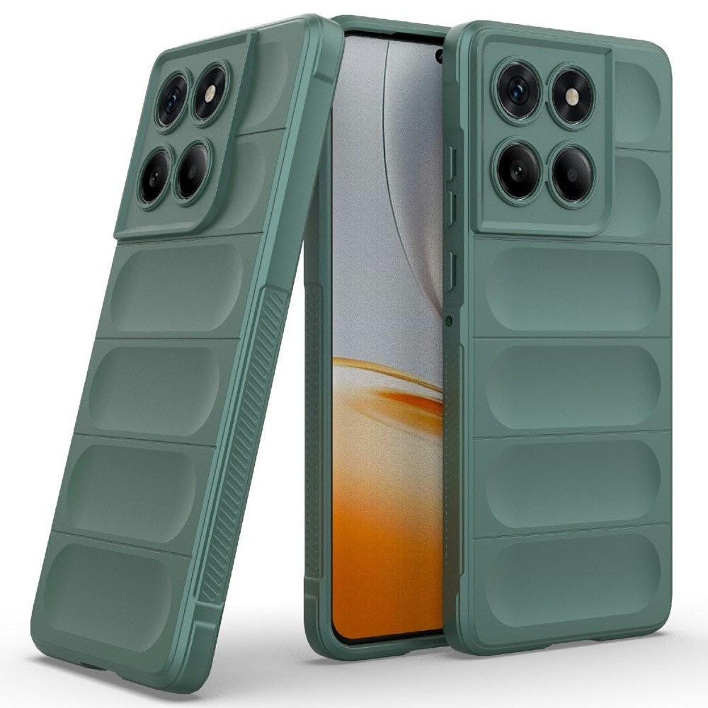EIDERWOOD - Motorola Edge 60 Fusion - Fleksibelt Plastik Cover - Grøn