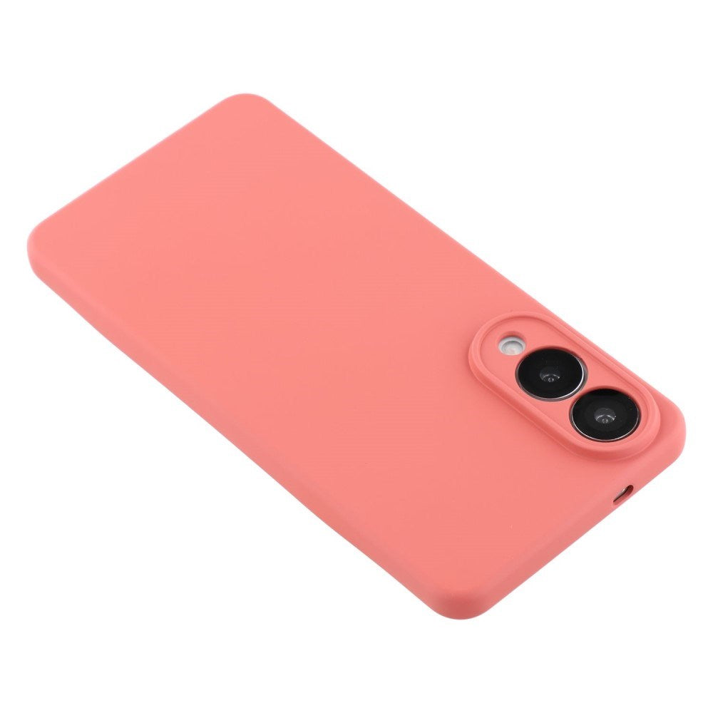 Samsung Galaxy S25 Edge - EIDERWOOD Foret Fleksibelt Plast Cover - Mørkerød