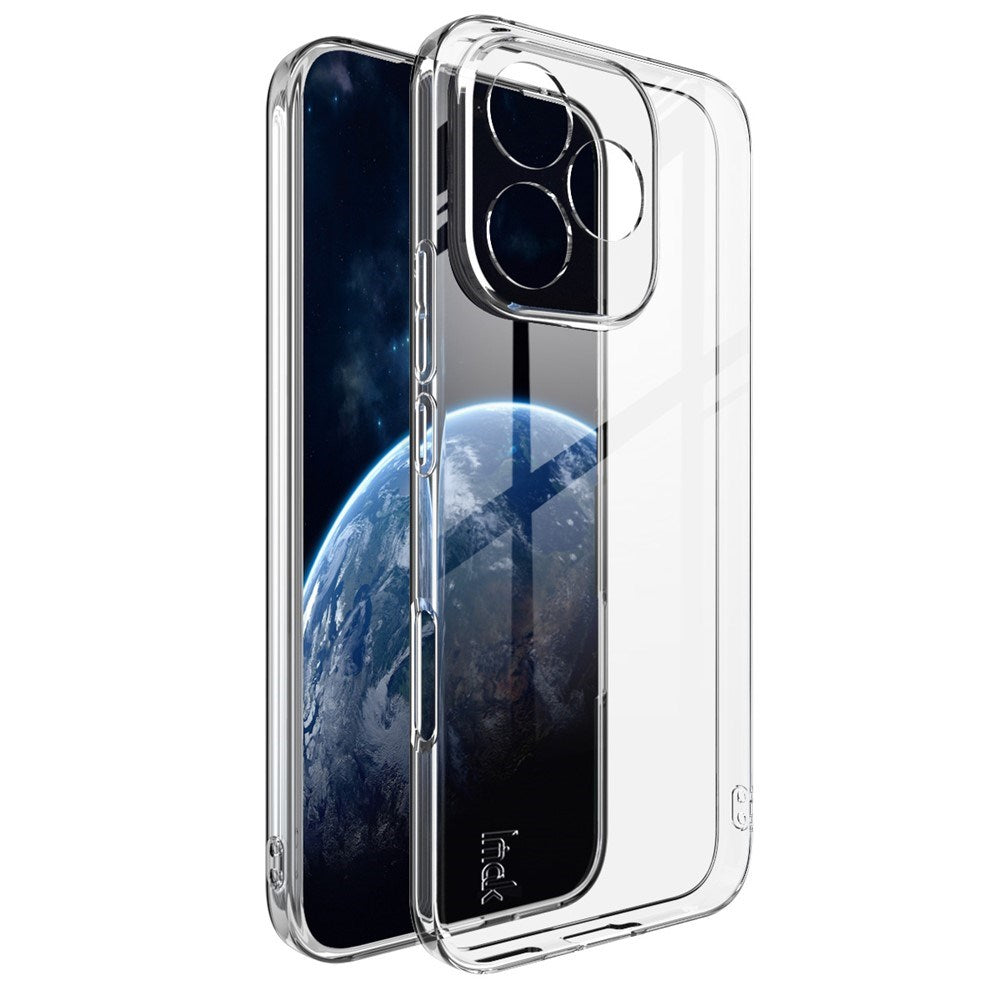 Honor 400 Lite UX-5 Series Fleksibelt Plastik Bagside Cover - Gennemsigtig