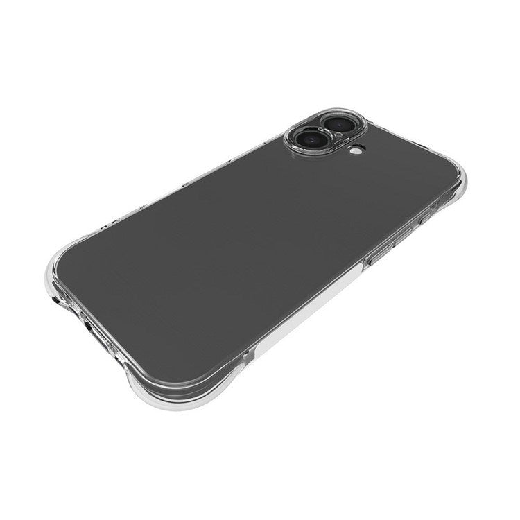 EIDERWOOD iPhone 17 Fleksibelt Plastik Mobil Cover m. Forstærkede Hjørner - Gennemsigtig