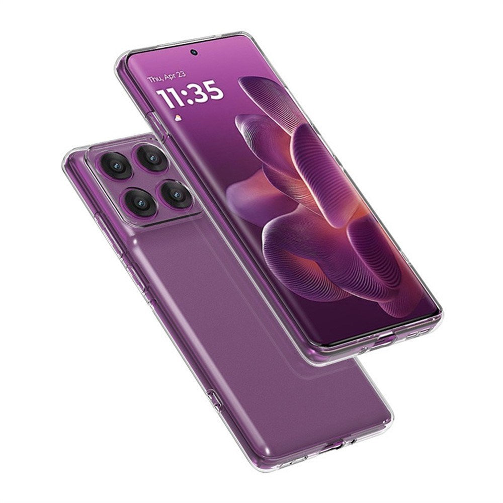 EIDERWOOD Motorola Edge 60 Pro Mobil Cover - Fleksibel Plast - Gennemsigtig