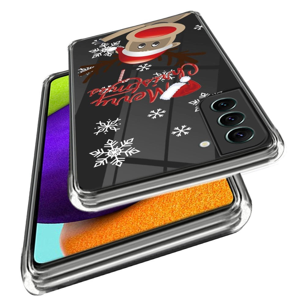 Samsung Galaxy S23 TPU Plast Mobil Julecover - Julerensdyr