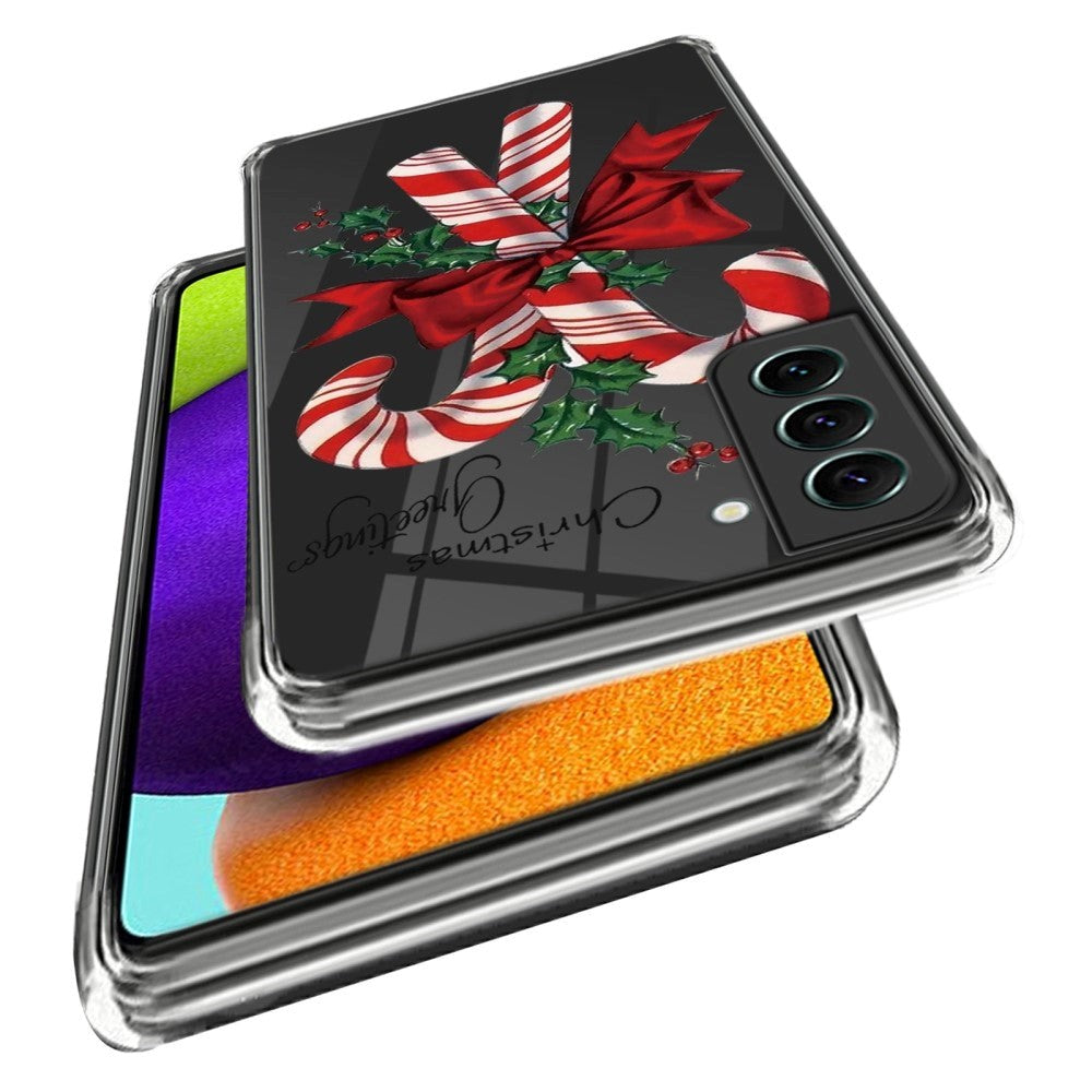 Samsung Galaxy S23 TPU Plast Mobil Julecover - Julestok