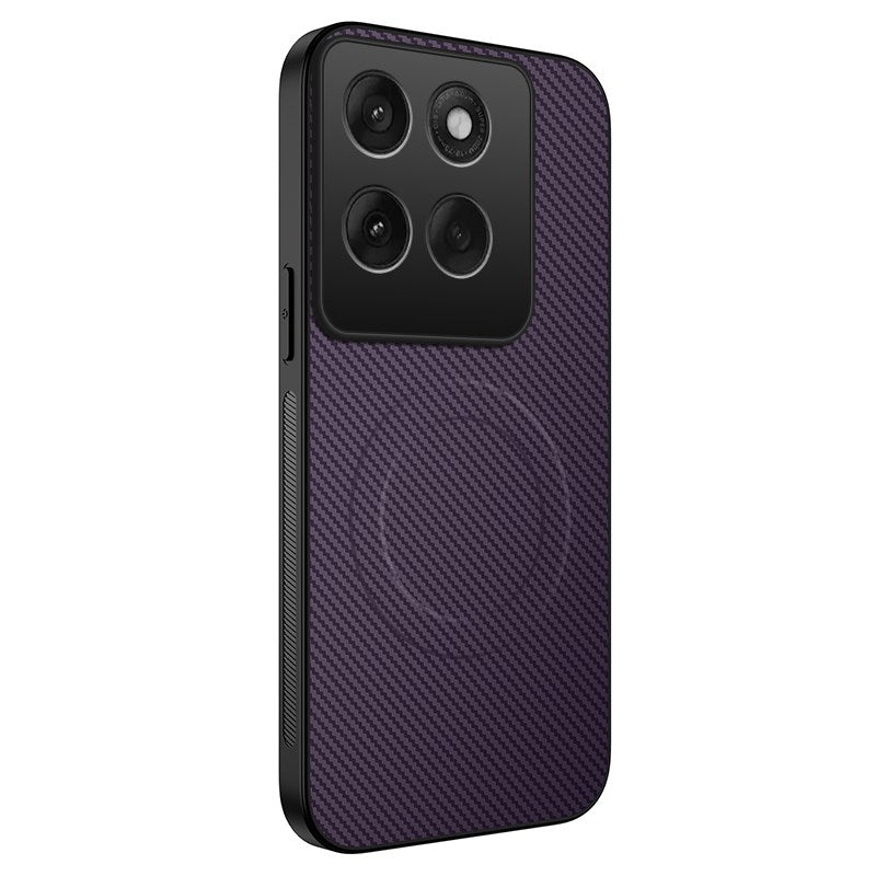 EIDERWOOD Motorola Edge 60 / Edge 60 Fusion Hybrid Mobil Cover m. Mønster - MagSafe Kompatibel - Lilla