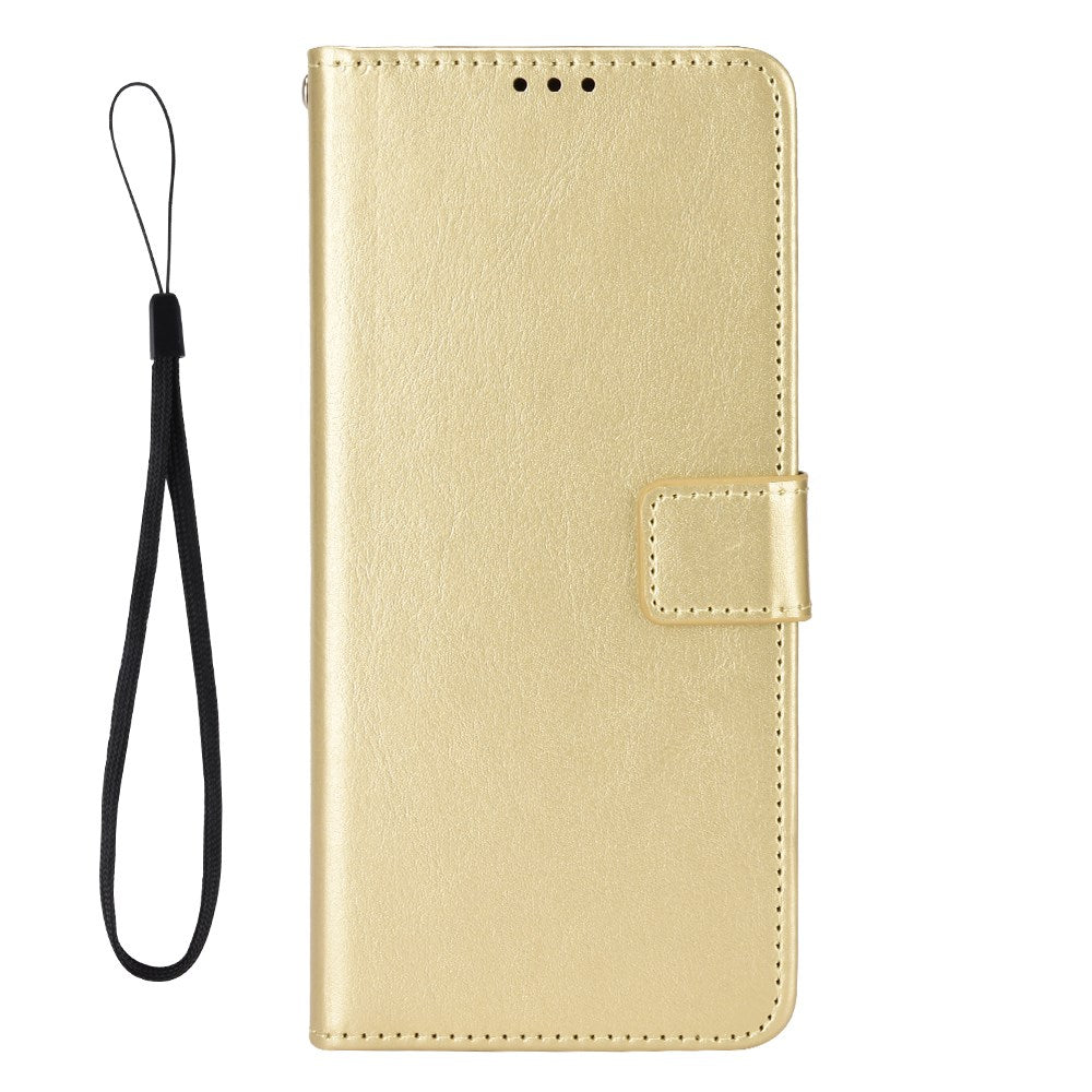 OnePlus Nord 5 - EIDERWOOD Kunstlæder Flip Cover m. Strop - Guld