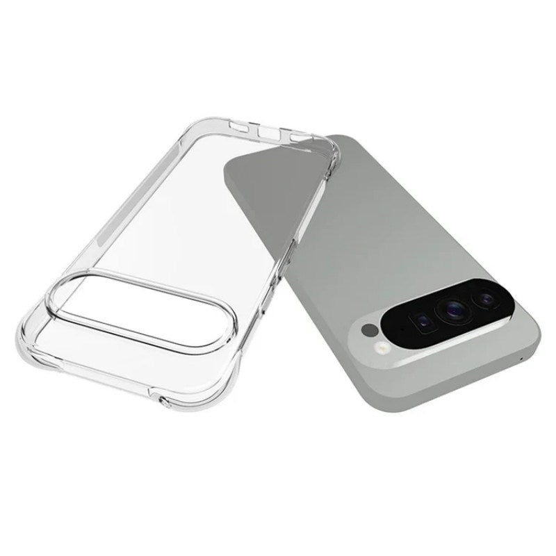 Google Pixel 10 Pro XL - EIDERWOOD Plastik Cover m. Stødabsorberende Hjørner - Gennemsigtig