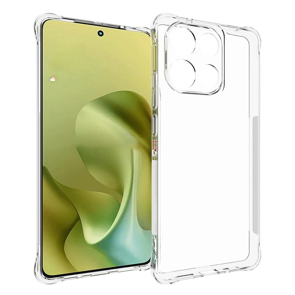 EIDERWOOD Motorola Moto G86 Plastik Mobil Cover m. Stødabsorberende Hjørner - Gennemsigtig