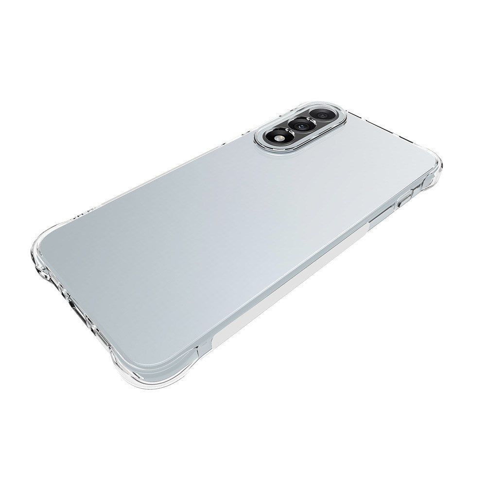 OnePlus Nord 5 - Plastik Cover m. Stødabsorberende Hjørner - Gennemsigtig