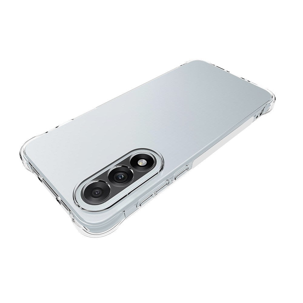 OnePlus Nord 5 - Plastik Cover m. Stødabsorberende Hjørner - Gennemsigtig