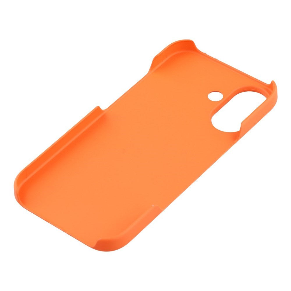 EIDERWOOD iPhone 17 Hårdt Plastik Mobil Cover - Orange