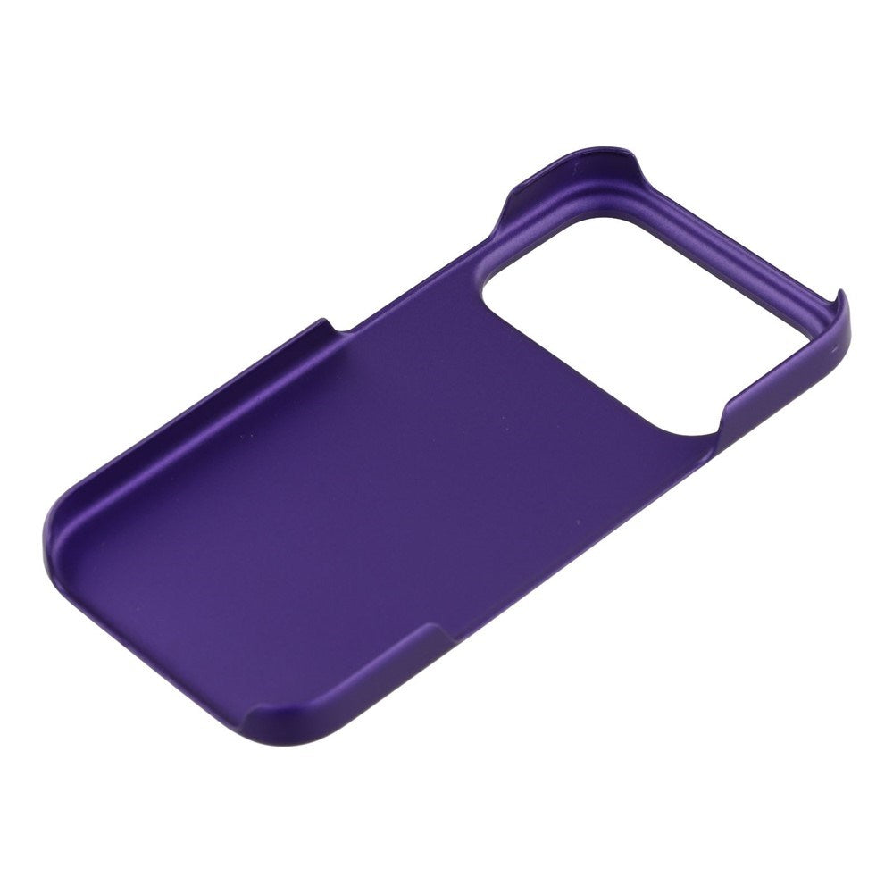 EIDERWOOD iPhone 17 Pro Hårdt Plastik Mobil Cover - Lilla