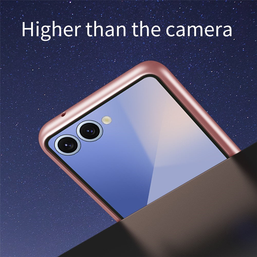 Samsung Galaxy Z Flip7 - EIDERWOOD Mat Hårdt Plast Cover - MagSafe Kompatibel - Blå