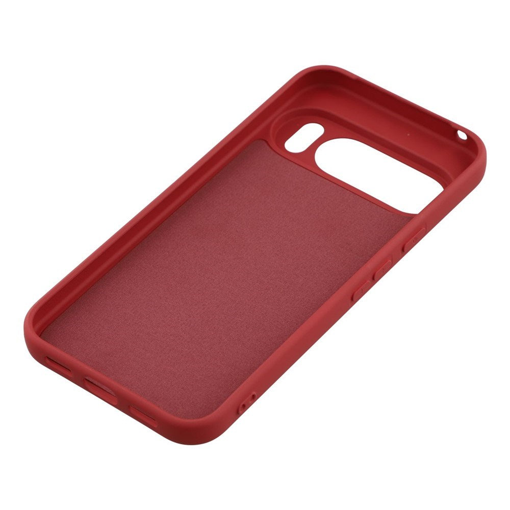 EIDERWOOD Google Pixel 10 Pro XL Foret Fleksibelt Plast Mobil Cover - Koralrød