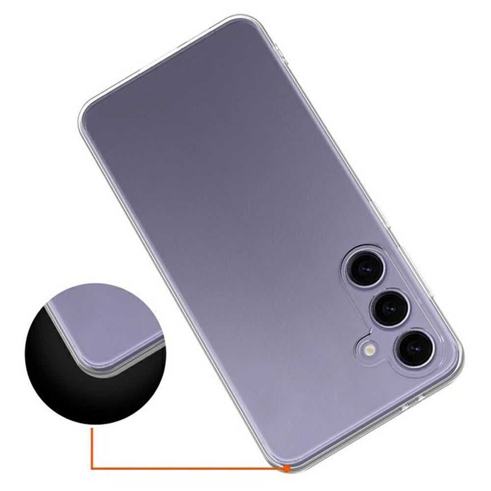 EIDERWOOD Samsung Galaxy S25 FE Fleksibelt Plastik Mobil Cover - Gennemsigtig